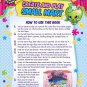 Shopkins Create and Play Small Mart Novelty Book