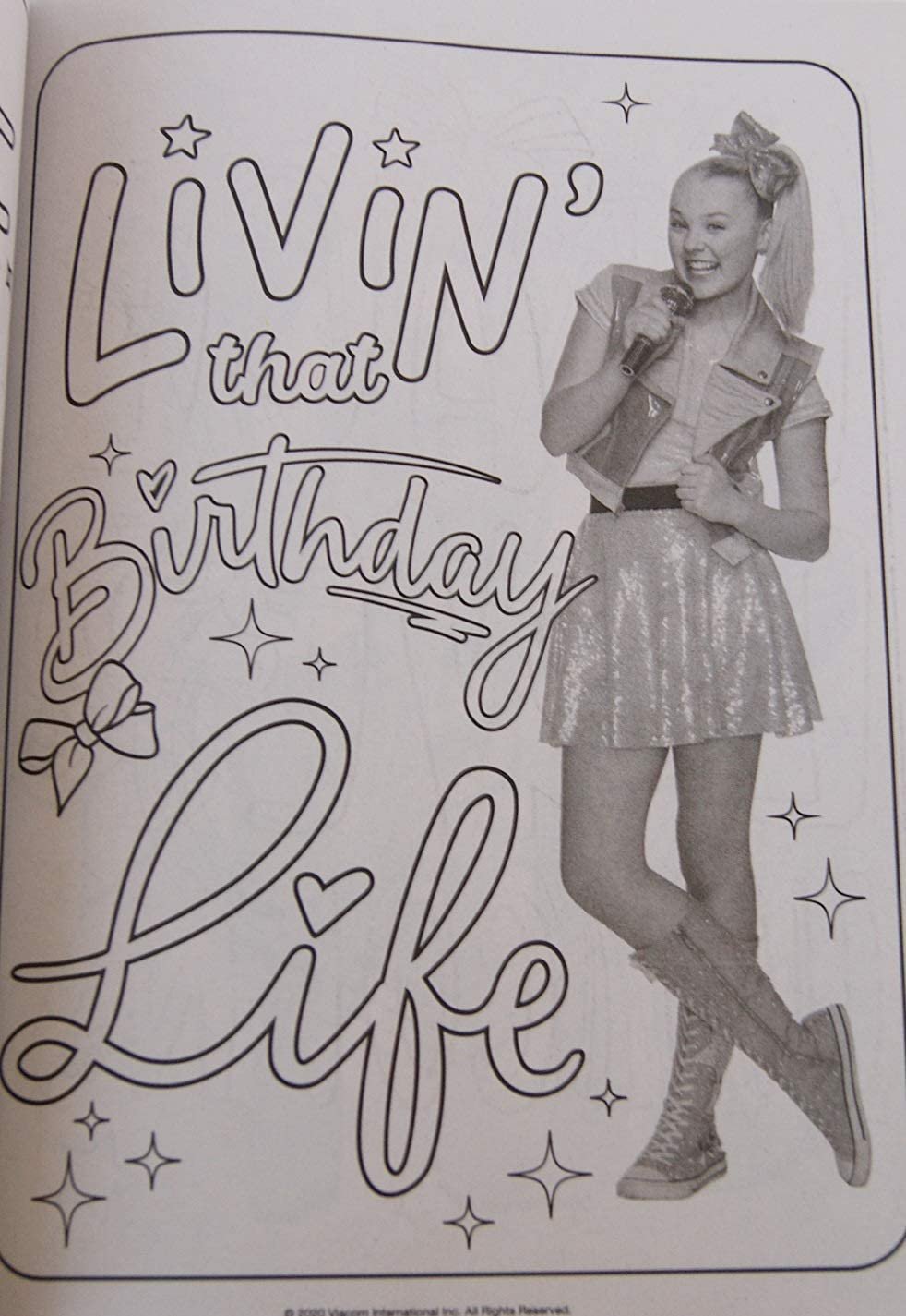 JoJo Siwa ''Yas Queen'' Coloring and Activity Book with Bonus Door