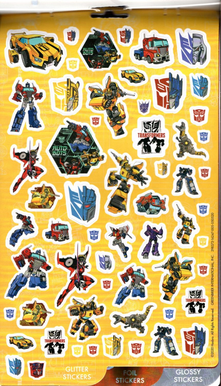 transformers-over-150-stickers-4-sheet-sticker-book