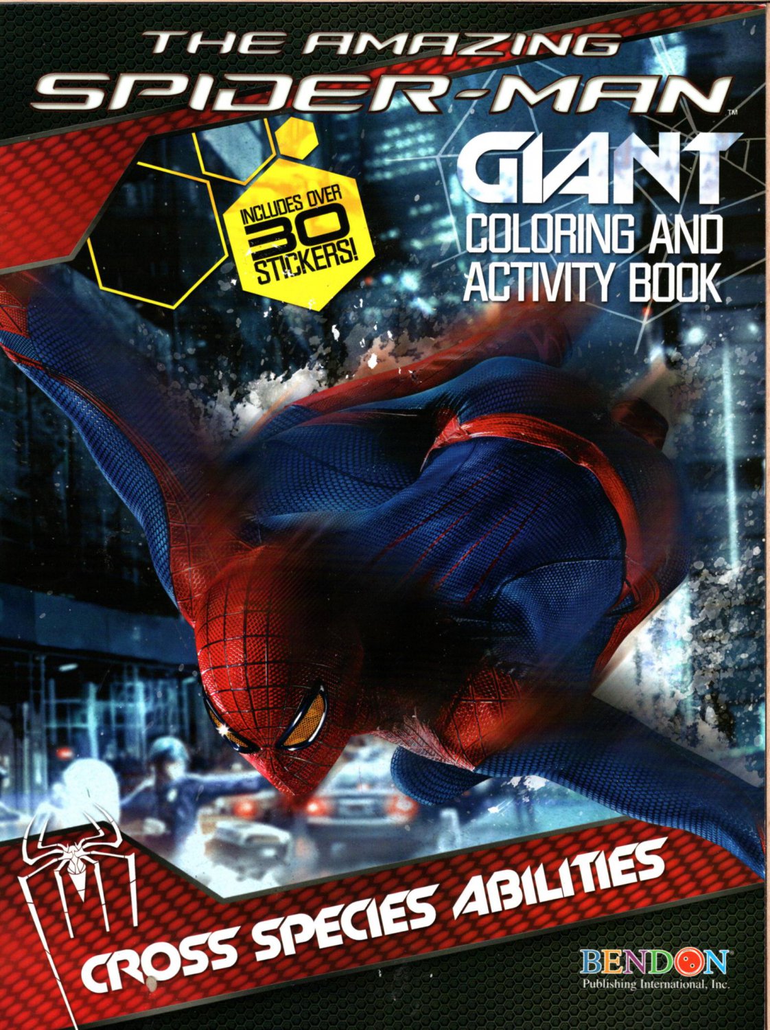 The Amazing Spider-Man - Giant Coloring & Activity Books - Cross Species Abilities