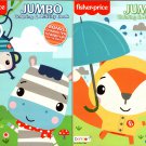 Fisher-Price - Jumbo Coloring & Activity Books (Set of 2 Books) Fisher-Price - Jumbo Coloring & Activity Books (Set of 2 Books)
