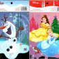 Holiday Christmas Sticker Books - Disney Princess and Frozen 125 Stickers! (Set of 2)