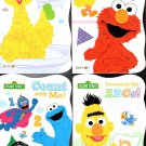 Sesame Street First Books Series; - Children's Book (Set of 4 Books)