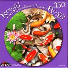 Koi Pond - 350 Round Piece Jigsaw Puzzle for Age 14+