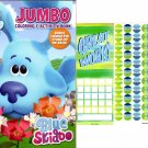 Blue's Clues & You - Jumbo Coloring & Activity Book + Award Stickers and Charts - Blue Skidoo!
