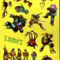 Teenage Mutant - Stickerland Includes Stickers 4 Sticker Sheets (Set of 2)