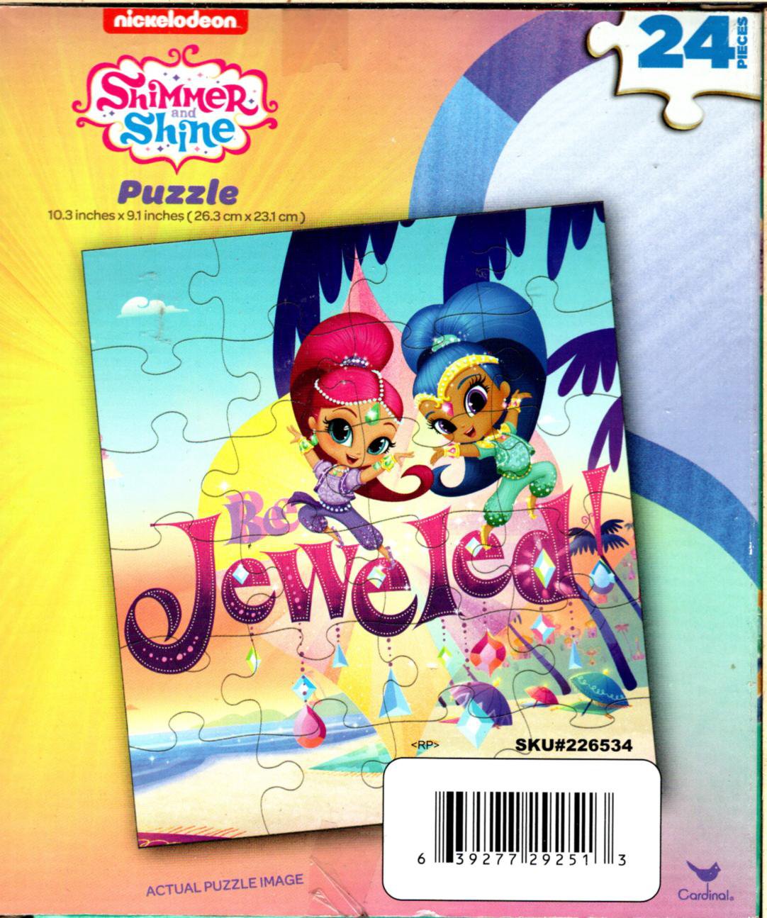 Shimmer and Shine Puzzle de 100 Peças - juguetespt