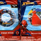 Spider-Man - Swim Ring 17.5`` + Swim Ball (Set of 2) Spider-Man - Swim Ring 17.5`` + Swim Ball (Set of 2)
