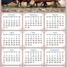 2022 Magnetic Calendar - Calendar Magnets - Today is My Lucky Day - Horses Themed 01 (5.25 x 8)