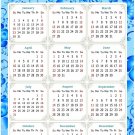 2022 Magnetic Calendar - Today is My Lucky Day - Themed 041 (5,25 x 8)