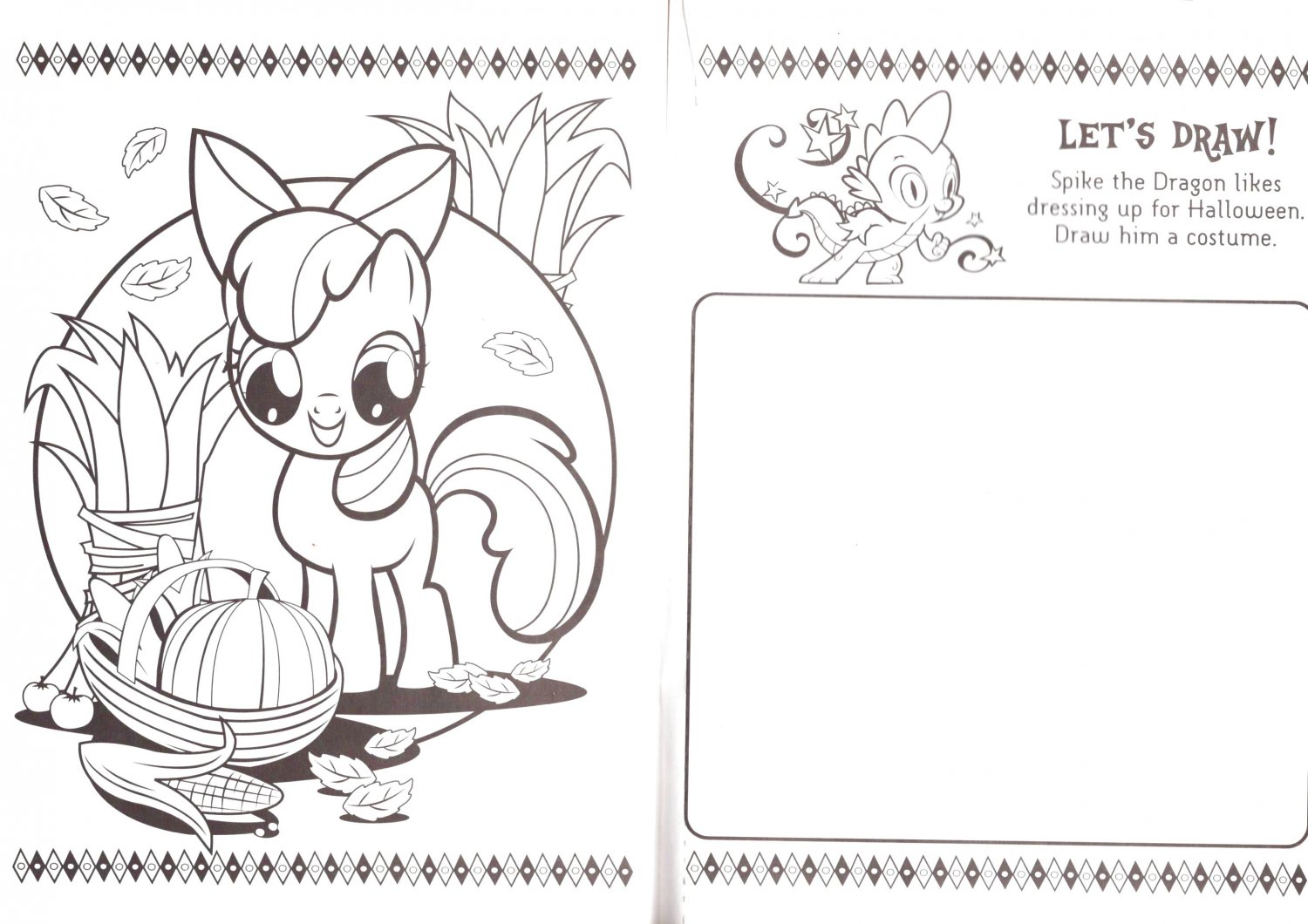 My Little Pony - Halloween - Coloring & Activity Book over 30 Stickers Included