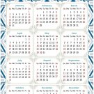 2022 Magnetic Calendar - Today is My Lucky Day - Themed 038 (5,25 x 8)