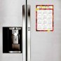 2022 Magnetic Calendar - Today is My Lucky Day - Themed 031 (5,25 x 8)