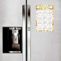 2022 Magnetic Calendar - Today is My Lucky Day - Themed 021 (5,25 x 8)
