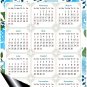 2022 Magnetic Calendar - Today is My Lucky Day - Themed 013 (5,25 x 8)