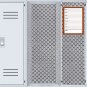 Magnetic Dry Erase Calendar - White Board Planner for Refrigerator / School Lockers - Brown 3/012