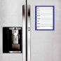 Magnetic Dry Erase Calendar - White Board Planner for Refrigerator / School Lockers - 3/015