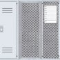 Magnetic Dry Erase Calendar - White Board Planner for Refrigerator - Paisley Black & White 3/019