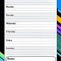 Magnetic Dry Erase Calendar - White Board Planner for Refrigerator - 3/021