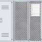 Magnetic Dry Erase Calendar - White Board Planner for Refrigerator - Damask 3/022
