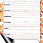 Magnetic Dry Erase Calendar - White Board Planner for Refrigerator - 3/026
