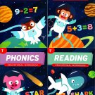 First Grade Educational Workbooks - Good Grades - Reading, Phonics, Addition, & Subtraction - v8