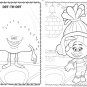 Trolls - Love is the Hair - Coloring & Activity Book with Includes Stickers