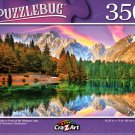 Fusine Lake in Front of Mt. Mangart, Italy - 350 Pieces Jigsaw Puzzle
