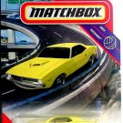2021 Matchbox 1970 Plymouth Cuda Yellow MBX Highway 56/100