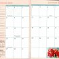 Flowers 2022 - 2023 2 Year Pocket Planner / Calendar / Organizer - Monthly Page Format