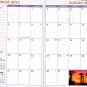Amazing Planet 2022 - 2023 2 Year Pocket Planner / Calendar / Organizer - Monthly Page Format