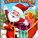 Christmas Edition Jumbo Coloring and Activity Book 160 Page - Santa`s Sleigh!