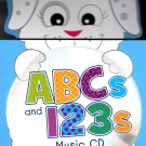 ABCs and 123s - Educational Book + Music CD Includes 15 Songs