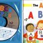 ABCs and 123s - Educational Book + Music CD Includes 15 Songs