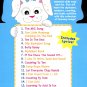 ABCs and 123s - Educational Book + Music CD Includes 15 Songs