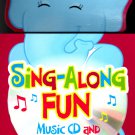 Song - Along Fun - Educational Book + Music CD Includes 15 Songs