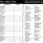 2022 Planner Calendar - School College Monthly Agenda - Appointment Book Organizer + 100 Stickers v1