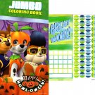 Paw Patrol - Happy Howl-Oween - Halloween Jumbo Coloring & Activity Book + Award Stickers and Charts