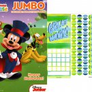 Disney Mickey Mouse Clubhouse - Halloween Jumbo Coloring & Activity Book + Award Stickers and Charts