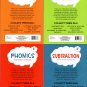 Good Grades First Grade Educational Workbooks Spelling, Phonics, Addition, & Subtraction