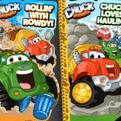 Tonka Chuck & Friends - Rollin` with Rowdy & Chuck Loves Haulin`! - Children's Board Book (Set of 2)