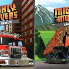 Mighty Movers to the Rescue & Haul Away - Children's Board Book (Set of 2 Books)