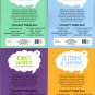Workbooks Numbers & Counting, Colors & Shapes, Letters & Writing, First Words