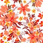 Magnetic School Locker Wallpaper (Full Sheet Magnetic) - Flowers - Pack of 3 Sheets - vr22
