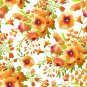 Magnetic School Locker Wallpaper (Full Sheet Magnetic) - Flowers - Pack of 3 Sheets - vr24