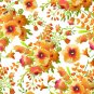 Magnetic School Locker Wallpaper (Full Sheet Magnetic) - Flowers - Pack of 3 Sheets - vr24