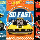 Hot Wheels - Big Fun Book to Color - So Fast, Go for It, Outrageously Awesome (Set of 3 Books)