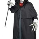 Dapper Death Grim Reaper Skeleton Skull Fancy Dress Up Child X-Large 14-16