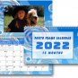 2022 Photo Frame Wall Spiral-bound Calendar - (Edition #002)