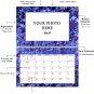 2022 Photo Frame Wall Spiral-bound Calendar - (Edition #025)